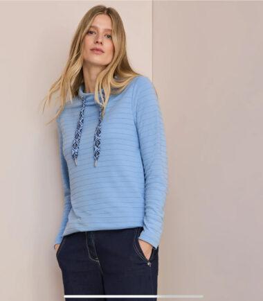 street one baby blue sweatshirt