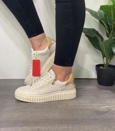 s.Oliver  CREAM COMB Platform Trainer