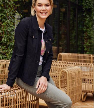 ROBELL HAPPY JACKET IN NAVY