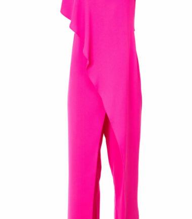 KATE COOPER pink Jumpsuit with over frill section