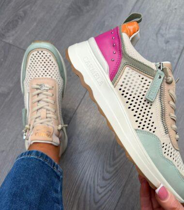 CARMELA multi coloured leather