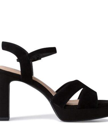 Black marco tozzi heels