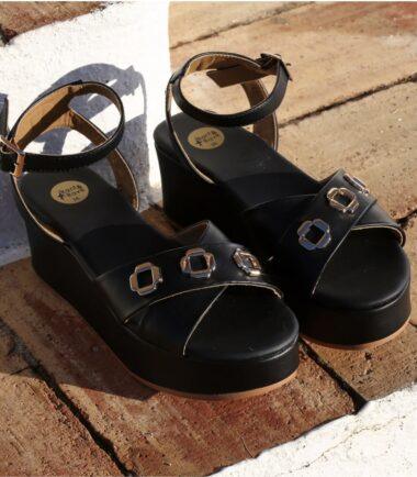 Rant & Rave Anita Wedge black