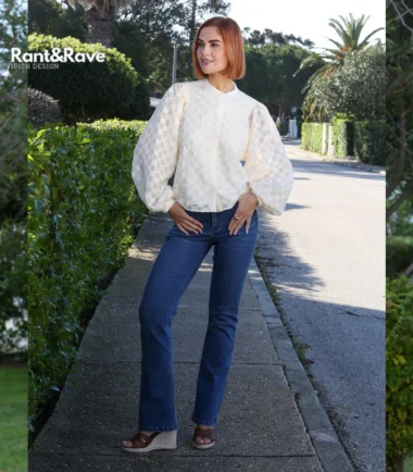 Rant & Rave Clodagh Bootcut Jean Mid Blue