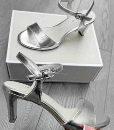 Tamaris Silver Dressy Sandal
