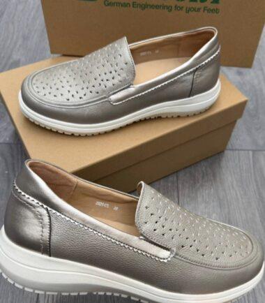 G Comfort Platinum Combo Ultra Light Slip On Shoes