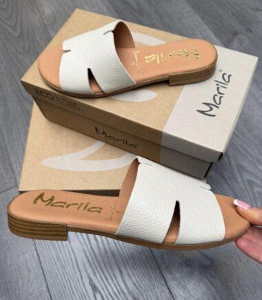 Marila leather beige Sandals
