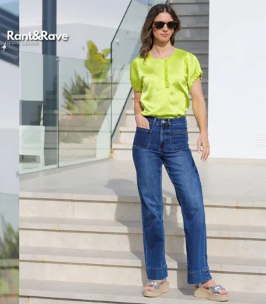 Rant and rave keilani top in green