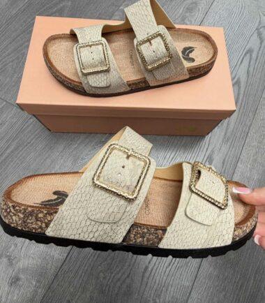 OMG Comfort Sandals Seydi – Gold Crackle