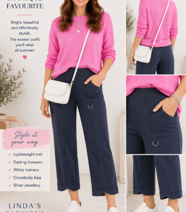 Darling TROUSERS IN NAVY