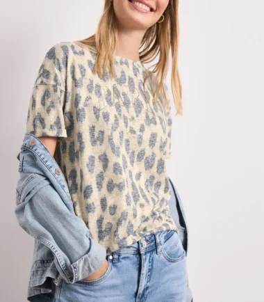 Street One  leopard print T-shirt