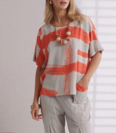 NAYA Short top With Front Pocket Detail