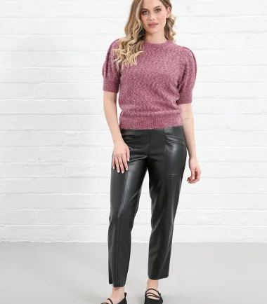 Rant and Rave Victoria Knit Top in pink